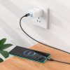 Кабель HOCO X89 Wind 60W charging data cable Type-C to Type-C Black (Черный)- № 4