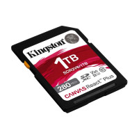 Карта пам'яті SDXC (UHS-II U3) Kingston Canvas React Plus 1Tb class 10 V60 (R280MB/s, W150MB/s)  - фото № 2