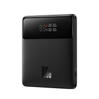 Зовнішній акумулятор Baseus Blade Power Digital Display Fast Charging Power Bank  HD Edition 20000mAh 100W Black (Колір Black), Атикул k49599 |  купить на VILKI.NET - фото № 1