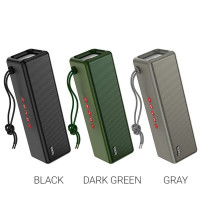 Портативна колонка HOCO HC3 Bounce sports wireless speaker Dark Green (Колір Dark Green) - фото № 3