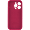 Чохол для смартфона Silicone Full Case AA Camera Protect for Apple iPhone 14 Pro 35,Maroon - изображение 2