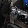 Тримач для мобільного BOROFONE BH66 Smart electric car holder Black Metal Grey (BH66BMG) - зображення 7