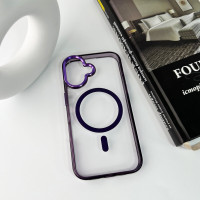 Чохол для смартфона Cosmic Acrilyc Colorful Mag for Apple iPhone 16 Purple (Цвет Фиолетовый) - фото № 4