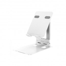 Тримач для мобільного BOROFONE BH56 Bella dual axis flat desktop stand White