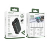 Зовнішній акумулятор ACEFAST M14 PD20W power bank with cable 20000mAh Black (7073)- № 2