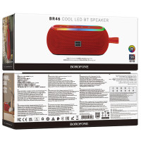 Портативна колонка BOROFONE BR46 Delight sports BT speaker Red (Колір 7070) - фото № 2
