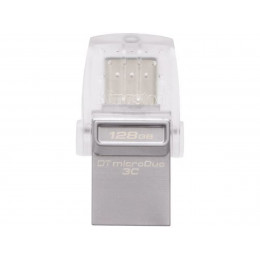 Flash Kingston USB 3.0 DT MicroDuo 3C 128GB USB3.1/Type-C metal