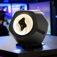 Ферофлюїдна музична лампа Pentagram Magnetic Fluid Audio Lamp Black (Колір 7073) - фото № 6