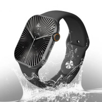Смарт-годинник W&O X10 Amoled+IP67 Black (Цвет 7073) - фото № 5
