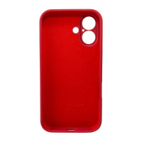 Чохол для смартфона Silicone Full Case AA Camera Protect for Apple iPhone 16 35,Maroon (Колір Maroon) - фото № 3
