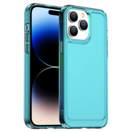 Чохол для смартфона Cosmic Clear Color 2 mm for Apple iPhone 15 Pro Max Transparent Blue