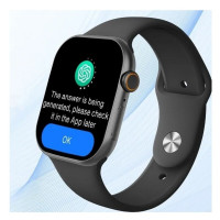 Смарт-годинник W&O X10 Amoled+IP67 Black (Цвет 7073) - фото № 3
