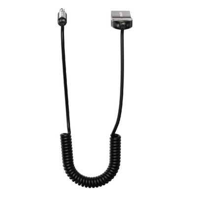 Адаптер Vention USB Car Bluetooth5.0 Audio Receiver With Coiled Cable 1.5M Gray Zinc Alloy Type (NAGHG) - зображення 2