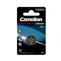Батарейка CAMELION CR2032 Lithium Button cell BP1 1шт (C-13001032)