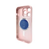 Чохол для смартфона AG Glass Matt Frame Color MagSafe Logo for Apple iPhone 15 Pro Chanel Pink (AGMattFrameMGiP15PPink) - зображення 2