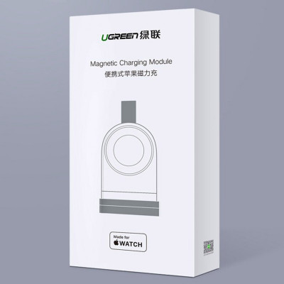 Бездротовий зарядний пристрій UGREEN CD144 Magnetic Charging Module for Apple Watch 5V/1A(UGR-50944) - изображение 6