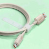 Кабель Baseus Habitat Series Fast Charging Cable USB to Type-C 100W 2m Wheat Pink (Wheat Pink)- № 5