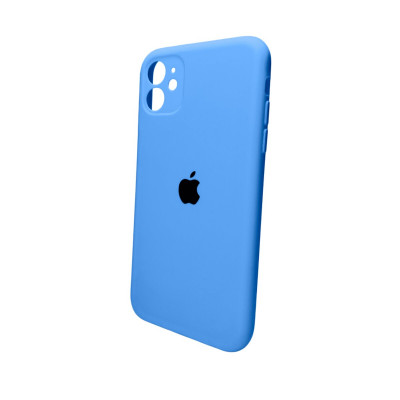 Чохол для смартфона Silicone Full Case AA Camera Protect for Apple iPhone 11 Pro кругл 38,Surf Blue - изображение 1