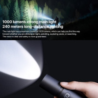 Ліхтар Xiaomi Mijia Multi Functional Strong Light Flashlight (N613) (Цвет 7073) - фото № 3