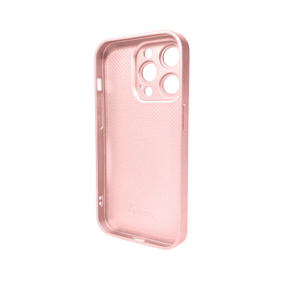 Чохол для смартфона AG Glass Matt Frame Color Logo for Apple iPhone 15 Pro Chanel Pink - изображение 2