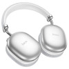 Бездротові навушники HOCO W35 Max Joy BT headphones Silver (Срібний)- № 3