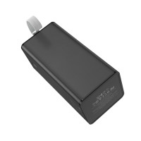 Зовнішній акумулятор HOCO J86A Powermaster 22.5W fully compatible power bank(50000mAh) Black (Цвет Черный) - фото № 3