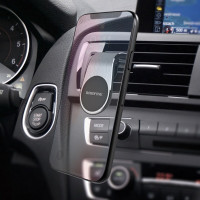 Автотримач для телефона BOROFONE BH10 Air outlet magnetic in-car holder Black (Цвет Черный) - фото № 4