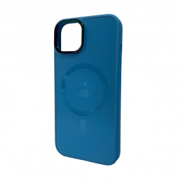Чохол для смартфона AG Glass Sapphire MagSafe Logo for Apple iPhone 12/12 Pro Blue