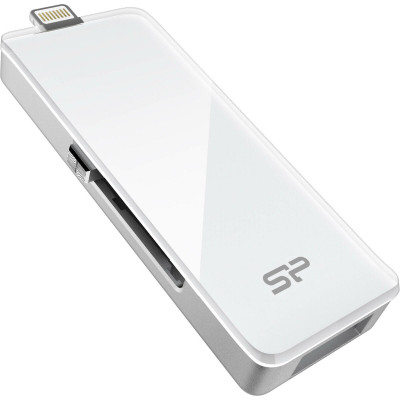 Flash SiliconPower USB 3.0 xDrive Z30 Lightning (for Apple devices) 64Gb White - изображение 1