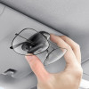 Автомобільний тримач для окулярів Baseus Platinum Vehicle eyewear clip （Paste type） Black - зображення 5