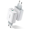 Зарядний пристрій UGREEN CD170 38W USB-C Wall Charger EU (White) (UGR-60468) - зображення 2