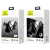 Автотримач для телефона Usams US-ZJ052 Gravity Car Holder Black (Черный)- № 2