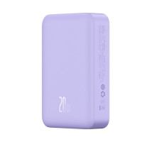 Зовнішній акумулятор Baseus Magnetic Mini Wireless Fast Charge Power Bank 20000mAh 20W Purple (Цвет Фиолетовый) - фото № 7