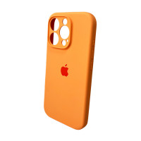 Чохол для смартфона Silicone Full Case AA Camera Protect for Apple iPhone 16 Pro Max 34,Papaya (Колір Papaya) - фото № 4