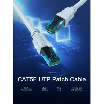 Кабель Vention Cat.5E UTP Patch Cable 1.5M Blue (VAP-A10-S150) - зображення 3