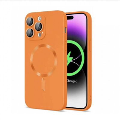 Чохол для смартфона Cosmic Frame MagSafe Color for Apple iPhone 12 Pro Max Orange (FrMgColiP12PMOrange) - изображение 3