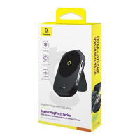 Бездротовий зарядний пристрій з кулером для мобільного Baseus MagPro II Series Ultra-Thin Magnetic Phone Cooler (with Wireless Charger) Cosmic Black (Цвет Black) - фото № 2