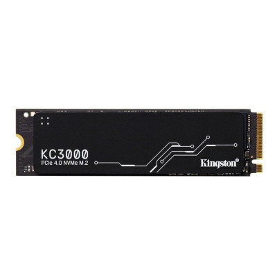 Твердотельный накопитель M.2 Kingston KC3000 4096 ГБ NVMe 2280 PCIe 4.0 x4 3D NAND TLC (SKC3000D/4096G) - изображение 1