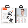 Бездротові навушники HOCO EA4 Cloud open true wireless sleep BT headset Black (Black)- № 2