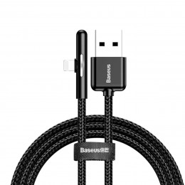 Кабель Baseus Iridescent Lamp Mobile Game Cable USB For iP 1m Black