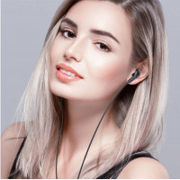 Навушники BOROFONE BM83 Craft universal earphones with mic Black (Колір 7073) - фото № 4