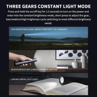 Ліхтар Xiaomi Mijia Multi Functional Strong Light Flashlight (N613) (Цвет 7073) - фото № 4