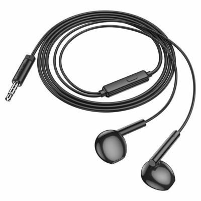 Навушники BOROFONE BM76 Ocean universal earphones with microphone Black - изображение 2