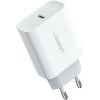 Зарядний пристрій UGREEN CD137 Fast Charging Power Adapter with PD 20W EU (White) (UGR-60450) (UGR-60450)