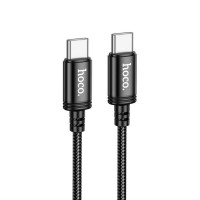 Кабель HOCO X89 Wind 60W charging data cable Type-C to Type-C Black (Цвет Черный) - фото № 2