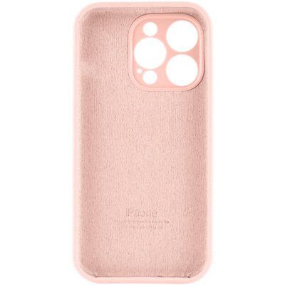 Чохол для смартфона Silicone Full Case AA Camera Protect for Apple iPhone 15 Pro Max 37,Grapefruit (FullAAi15PM-37) - изображение 4