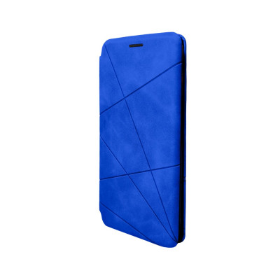 Чохол-книжка для смартфона Dekker Geometry for Motorola E40 Blue - изображение 1