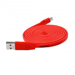 Кабель REMAX Full Speed RC-001 1M  2.1A MicroUSB Red