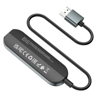 Кабель-перехiдник HOCO UA23 Flowing wireless display adapter(iP version) Black (Колір 7073) - фото № 4