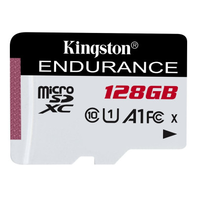 microSDXC (UHS-1 U1) Kingston Endurance 128Gb class 10 А1 (R95MB/s, W45MB/s) - изображение 1
